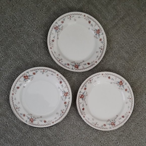 3 Noritake Adagio Bread Plates - Picture 2 of 5